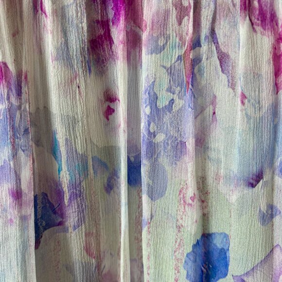 The Kooples Size 1 pastel floral dress - Picture 3 of 3